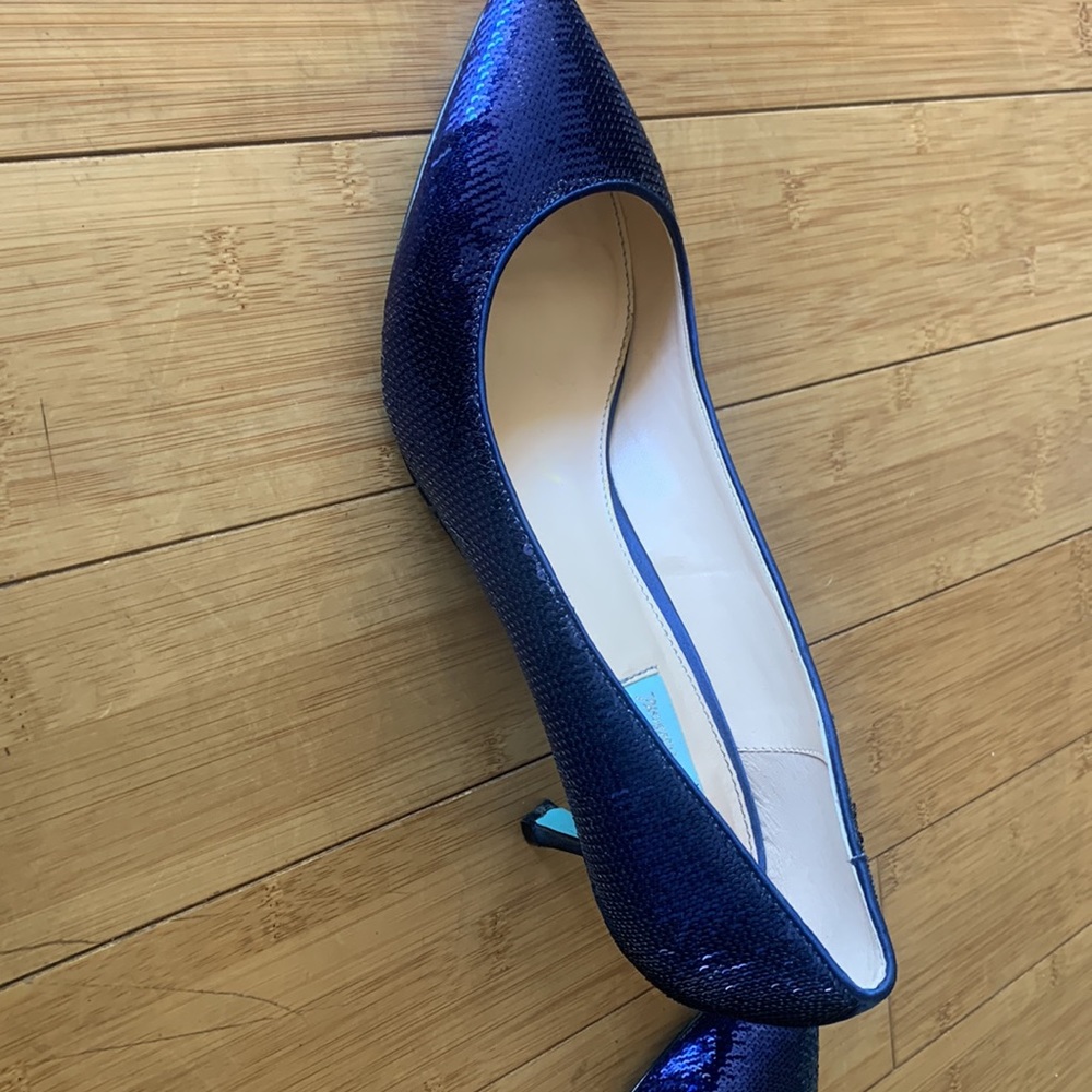 Navy Sparkly Heels Gem